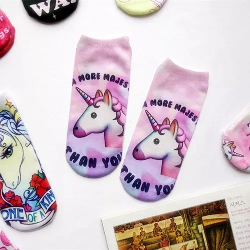 
High quality new fashion sublimation socks 3d digital printing socks 