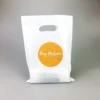 Die Cut Handle Cornstarch Custom Printed Shopping Plastic Carrier Bags with your own logo