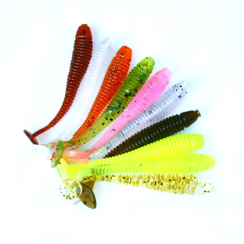 

Drop ship Fishing Lures 4.5cm 0.6g Artificial Baits Wobblers Soft Lures Shad Carp Silicone Fishing Soft Baits Tackle, See pictures
