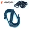 Joyeyou 50 Pack S Shaped Hook Clamp Clips Grommets for Fastening Shade Cloth Bird Netting Net Mesh