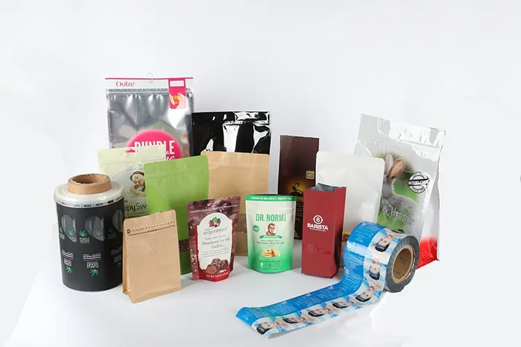 Ecofriendly Rice Paper Packaging Bags With Window Biodegradble Fiber