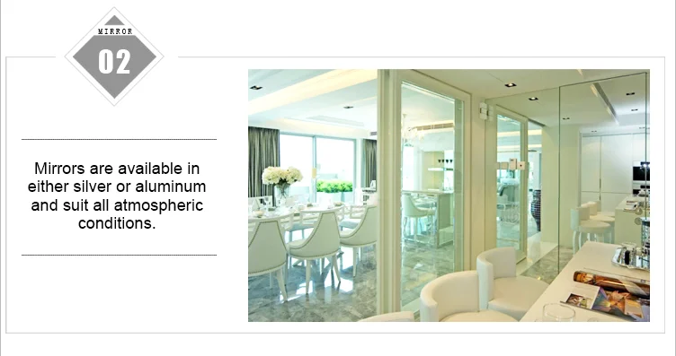 Supply color mirror The aluminum mirror silver mirror glass The colored lenses coated