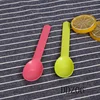 Spoons Flatware Type and PP Plastic Type disposable plastic color ice cream spoon