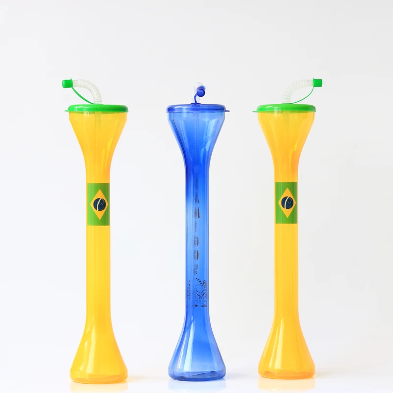 24oz Wholesale Custom Drinking Slush Yard Cups Party Plastic Beer Yard