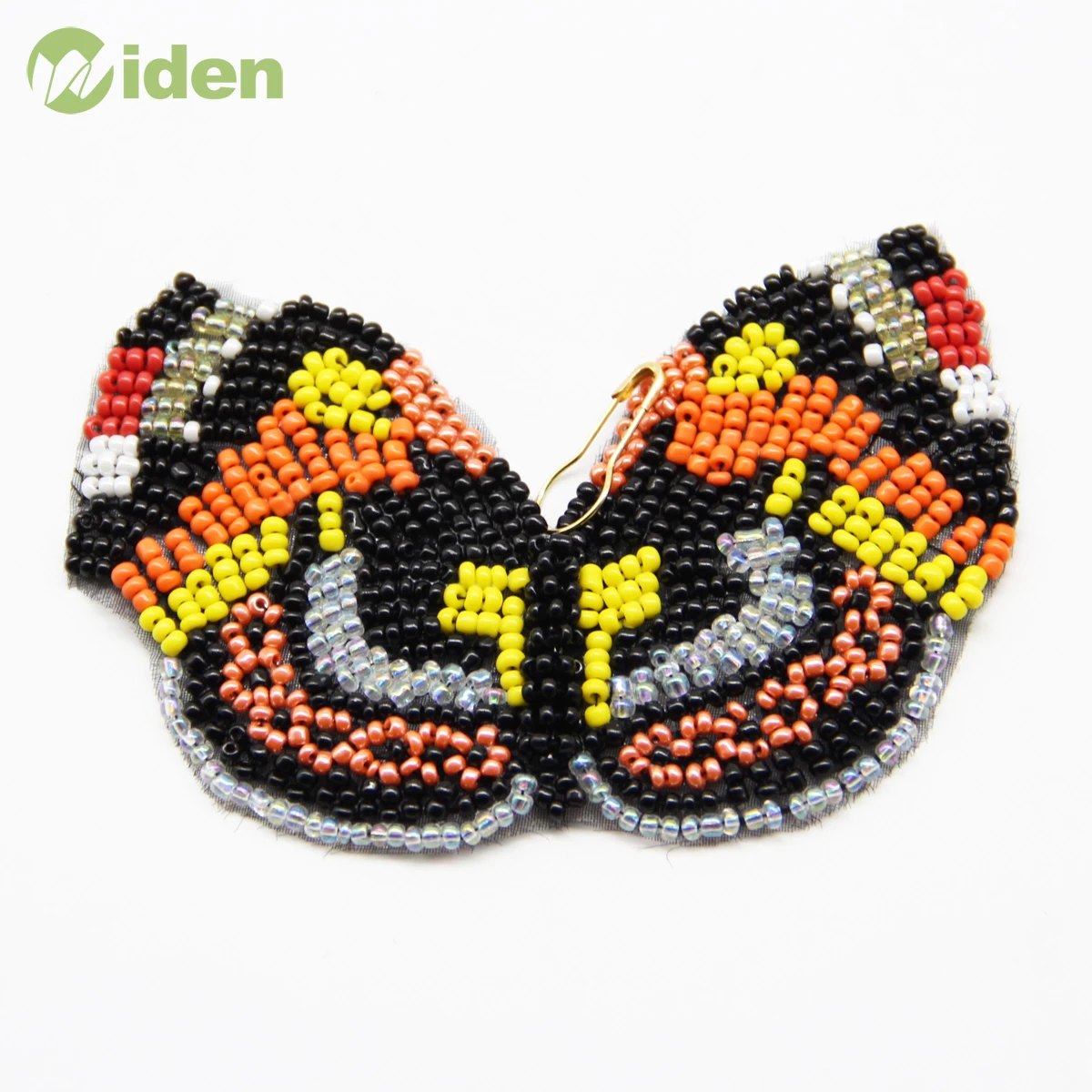 Wholesales Colorful Beaded Butterfly Applique