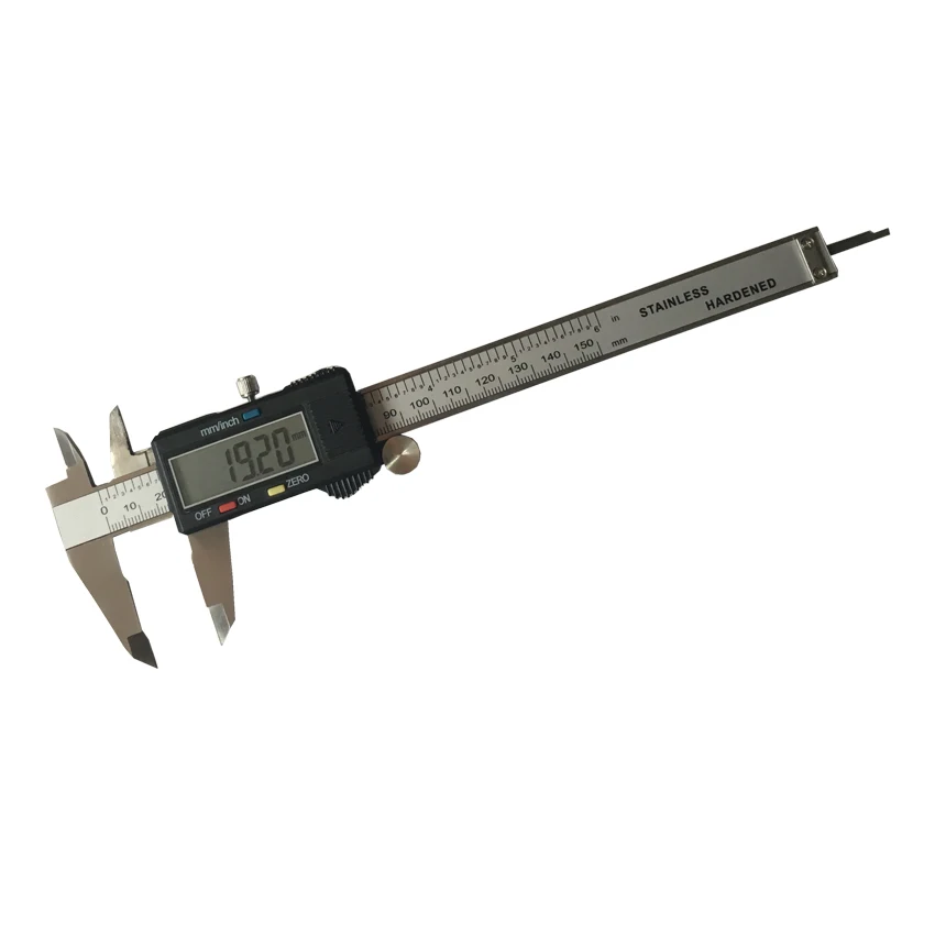Stainless steel 150mm 6inch Electronic Digital Vernier Caliper Products