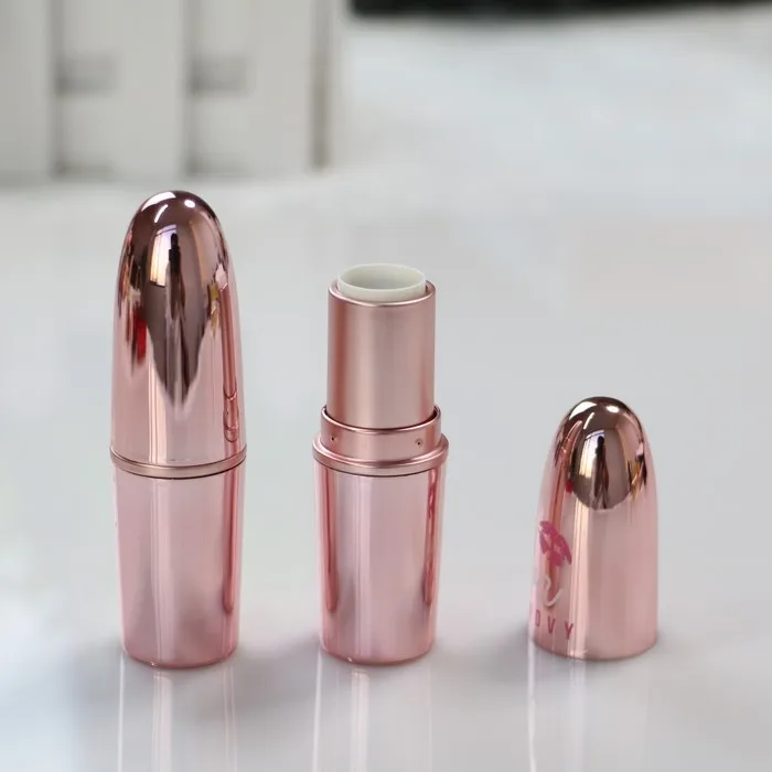 Custom Cosmetic Packaging Plating Bullet Empty Lipstick Tube Buy Empty Lipstick Tube,Lipstick