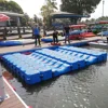 Plastic HDPE modular jet ski dock blocks cubes with free connect accessories