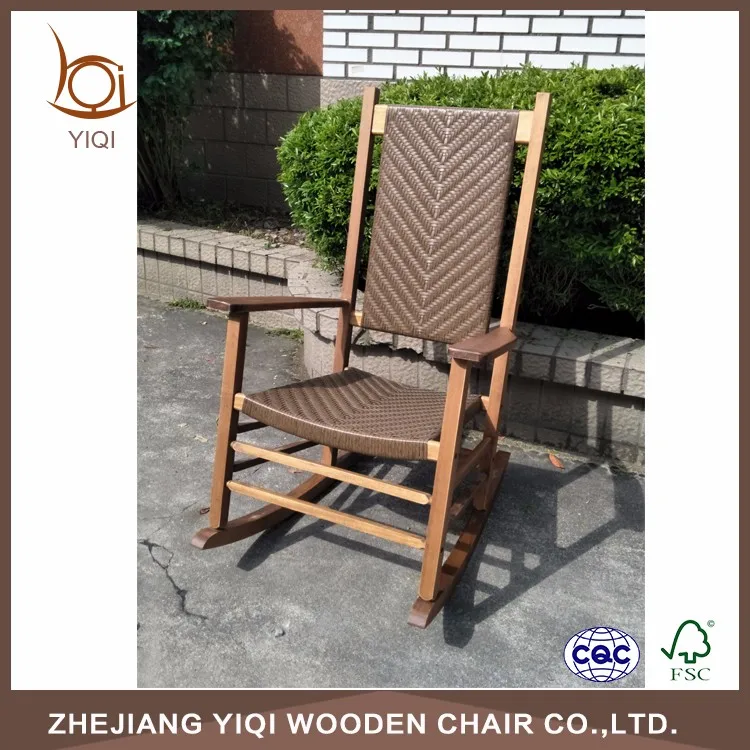 
Black Rocking Rattan Chair 