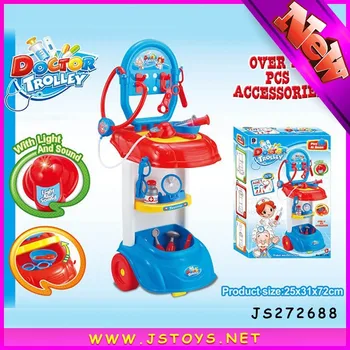 toy doctors trolley