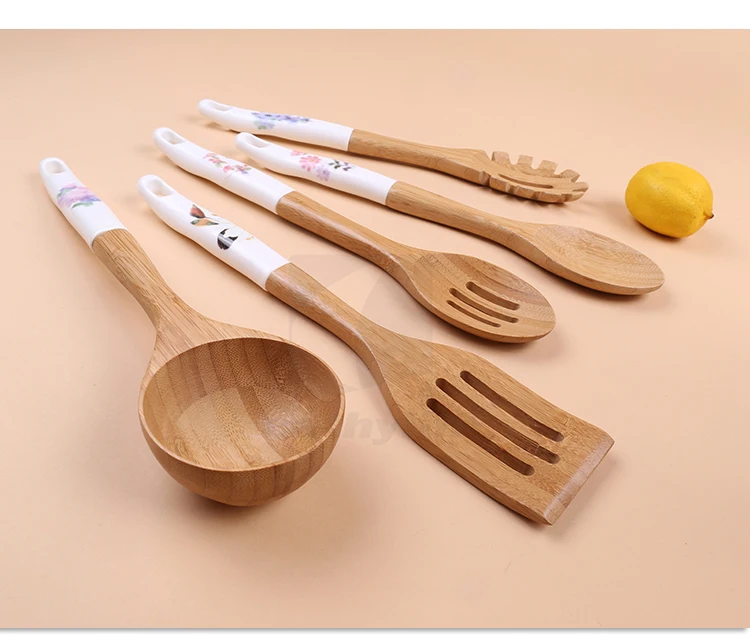 Cathylin Chinese Wooden Kitchen Cooking Tools,Bonny Kitchen Utensils