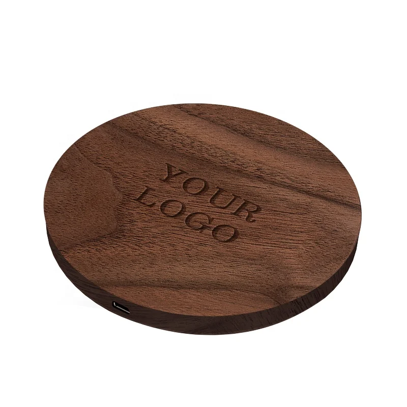

2019 Fast Charging Portable Ultra Slim Qi Smart Wireless Charger Cell Phone Charging Pad