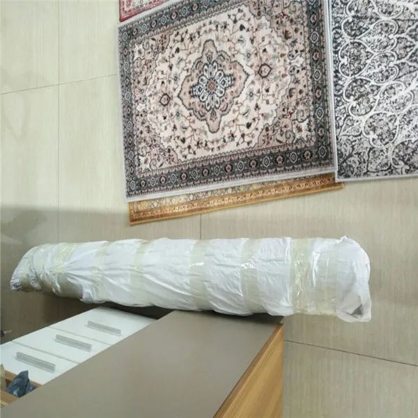 
persian design non woven backing polyester carpt rug 