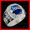 Blue sapphire rings high quality class ring school rings low price