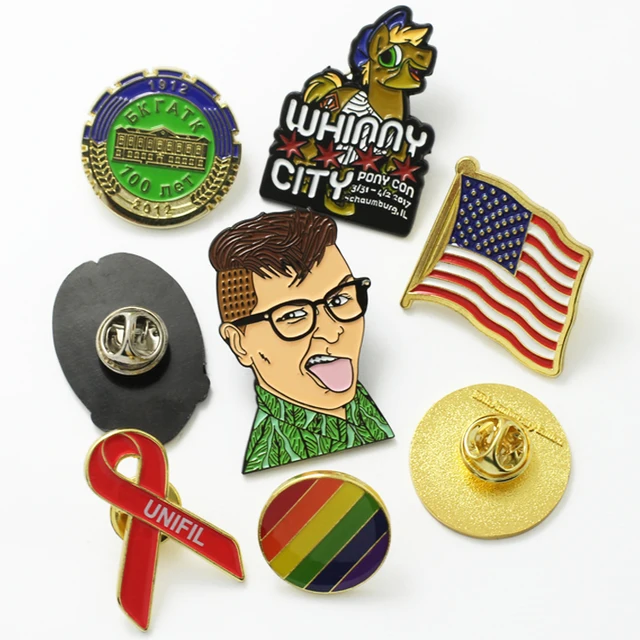 China Manufacturers Free Sample Cheap Wholesale Custom Gold Men Bulk Logo Metal Hard Soft Enamel Lapel Pin No Minimum