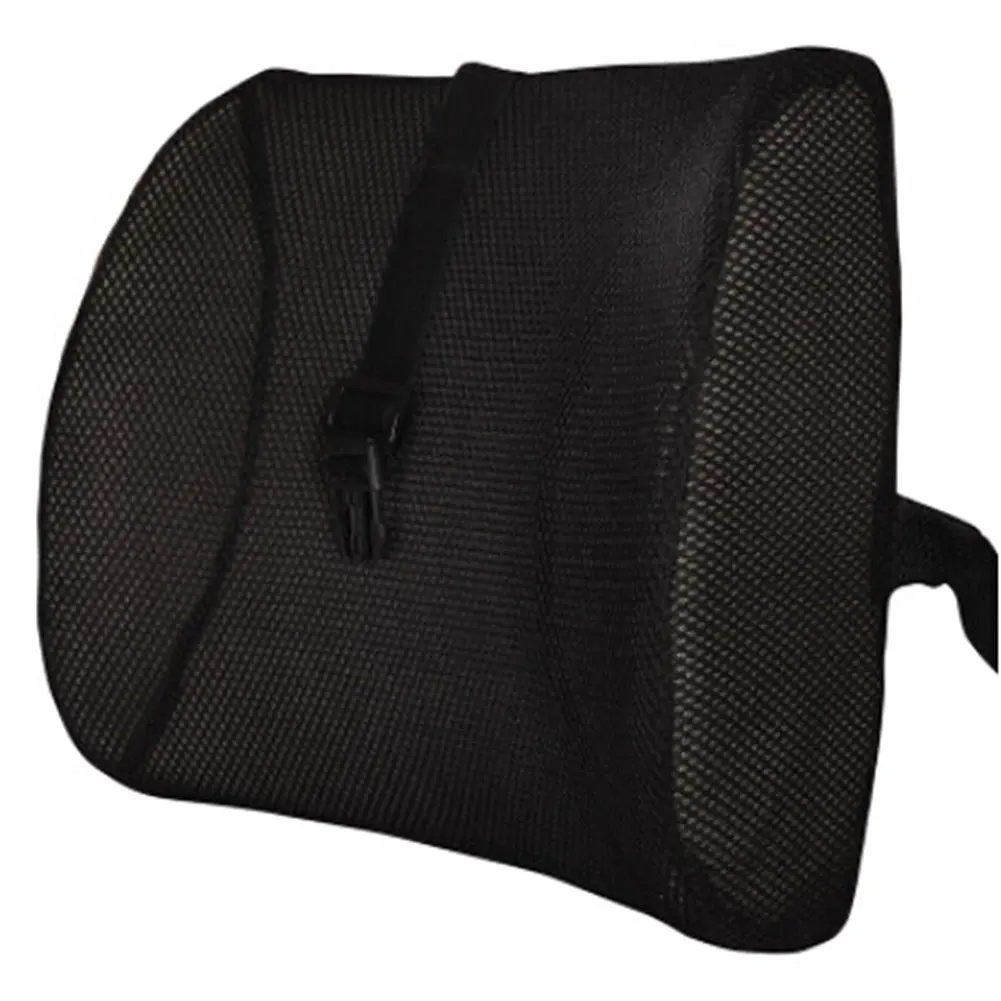 Moyishi Fashion Black High Resilient Memory Foam Seat Back Moyishi Fashion Black High Resilient Memory Foam Seat Back Lumbar Cushion Support Pillow Car Office Chair
