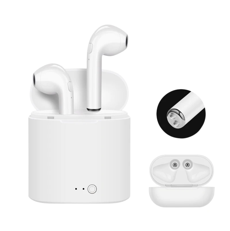 

High Quality Wireless Sport I7 Mini TWS Earbuds with Charger Case for IOS Android Phone