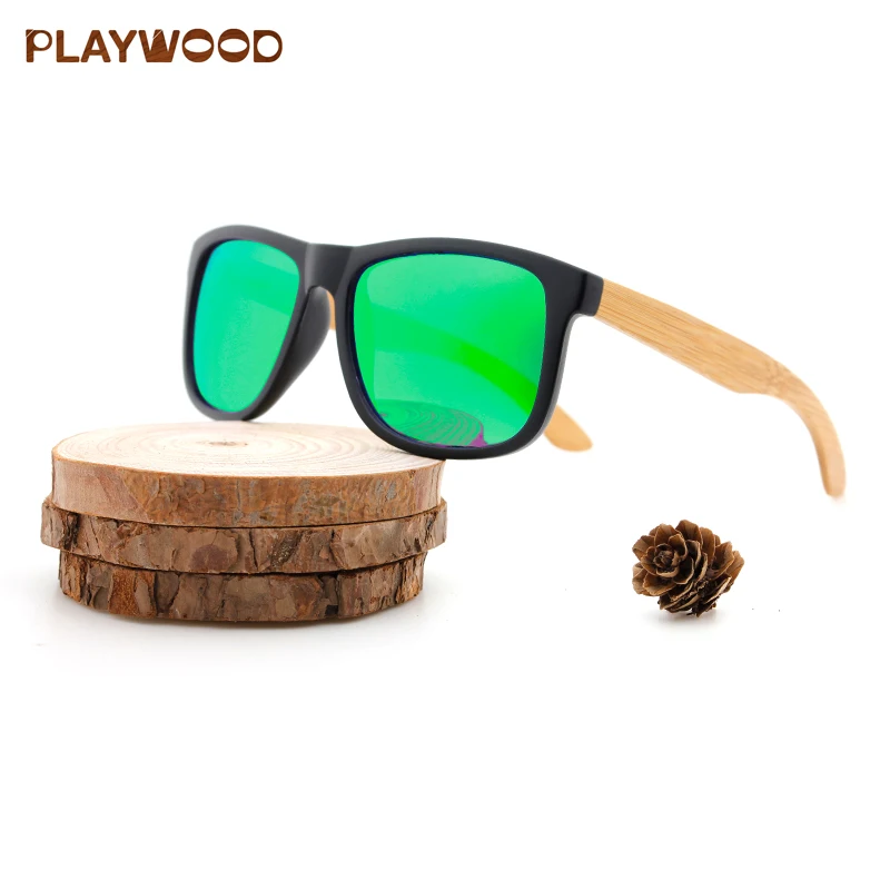 

Small MOQ Custom LOGO Polarized Wooden Sunglasses