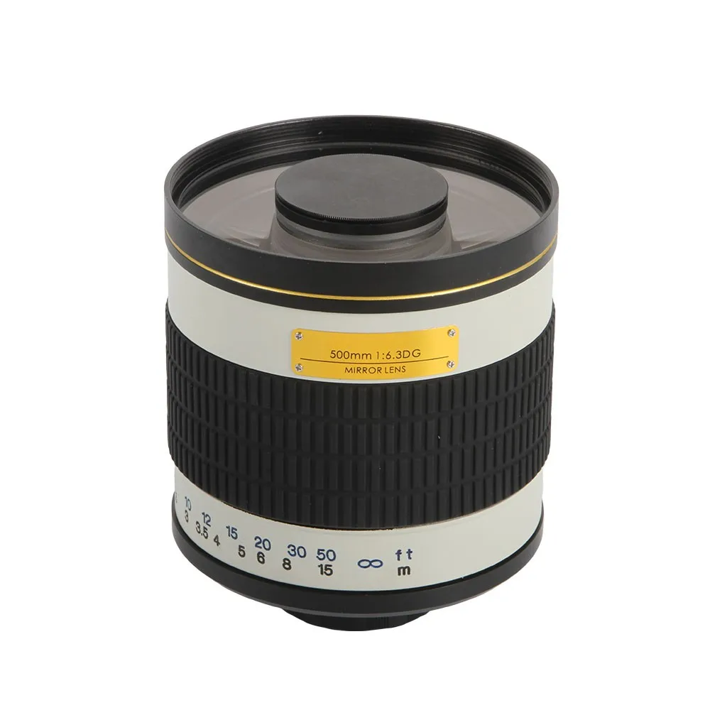

Lightdow 500mm f/6.3 Telephoto Mirror Lens for Canon EOS 80D, 77D, 70D, 60D, 60Da, 50D, 7D, 6D, 5D, 1DS,SL2 Digital SLR Cameras