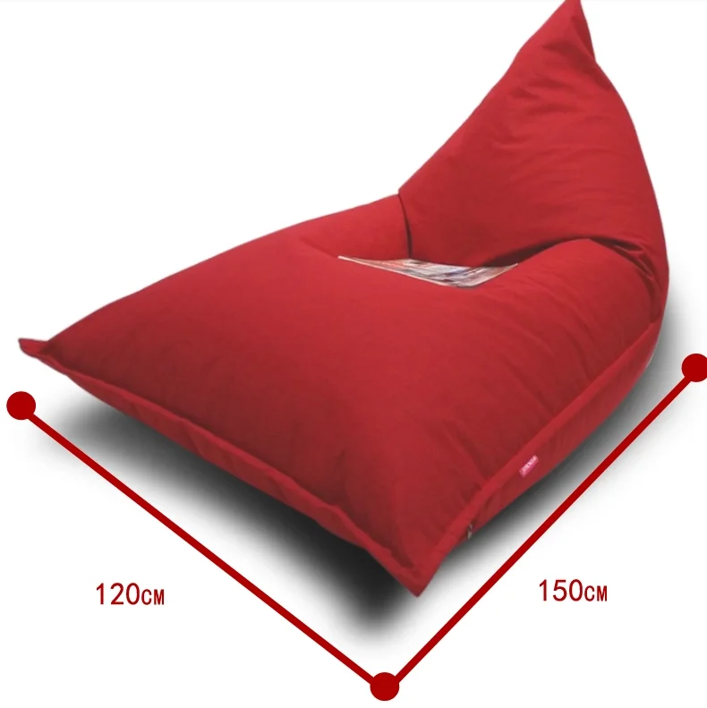 Hot Sales Lazy Chair Cover Or Sofa Cover,Soft Sit Corner Beanbag