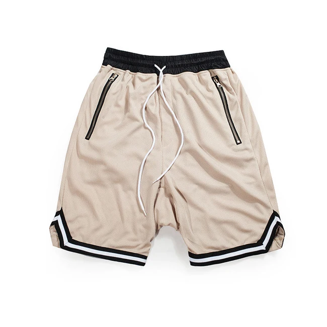 

Men's Breathable Running basketball mesh boxer shorts, Green/black/red/grey/khaki
