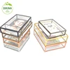 top glass cabinet organizer hanging display box photo frame jewelry display