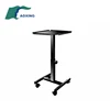 Black Moveable classroom Projector Table with wheels