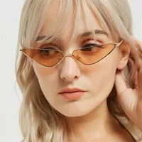 

New fashion trend cat sunglasses men and women wholesale Korean jelly sunglasses glasses