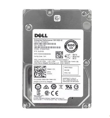 

Dell sas 600gb 12gb 15k 2.5inch SFF hdd hard disk drive