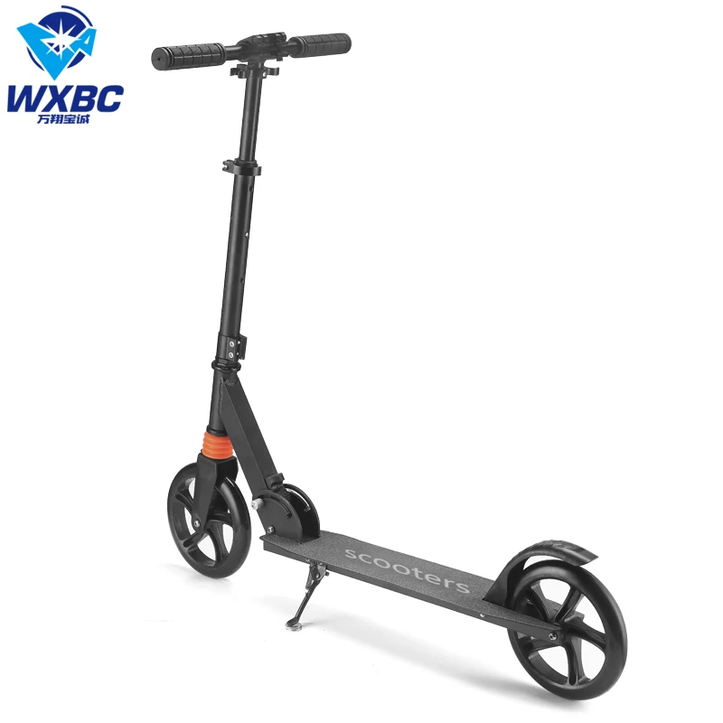 

Hot Sale Wholesale 200mm Tyre Kick Scooter High Quality Kick Board Scooter, White/ black