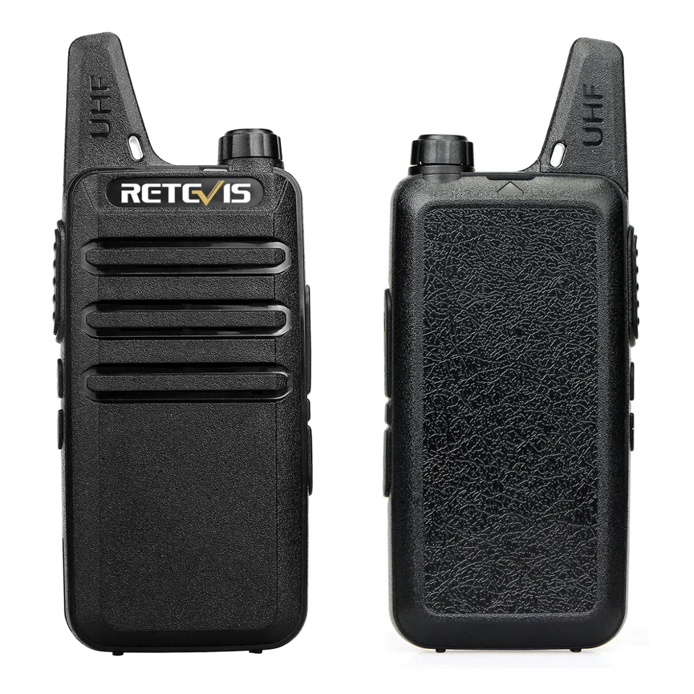

Retevis RT22 Long Range mini walkie talkie UHF400-480MHz 16CH VOX TOT Scan Squelch Two Way Radio 16Channel Lock Emergency Alarm
