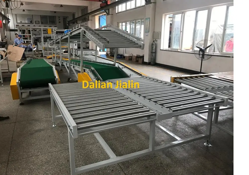 Double layer blet conveyor double-deck roller conveyor