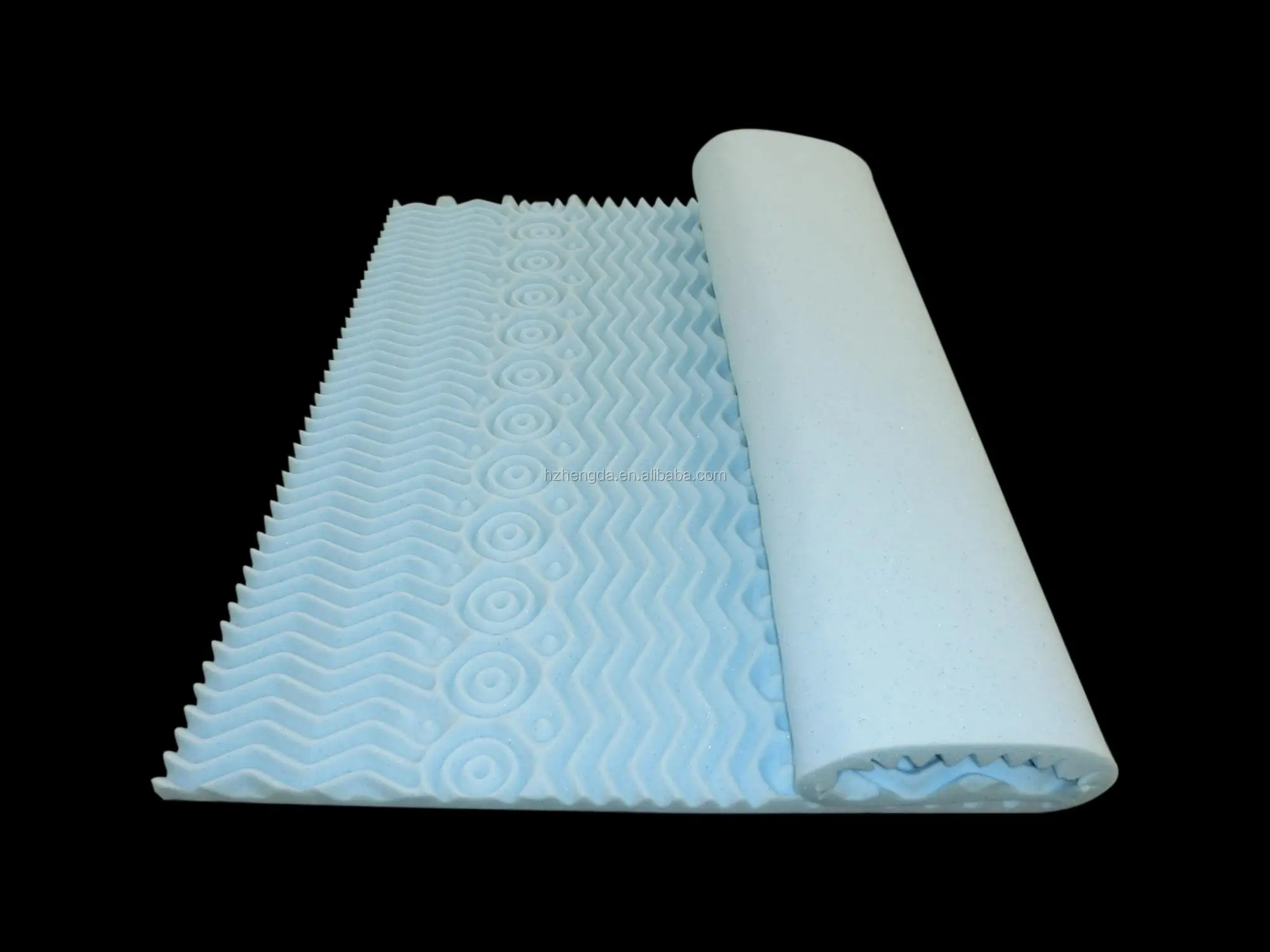 Egg Crate Convoluted Foam Hospital Bed Mattress Pad Topper Twin Size