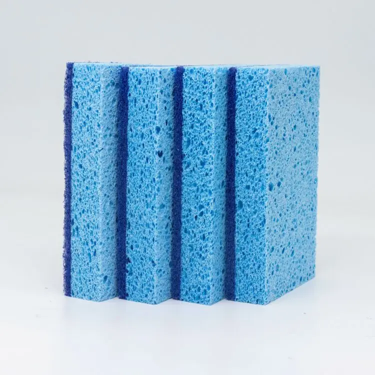 Cotton Scouring Pad Wood Pulp Oem Colorful Natural Cellulose Sponge ...