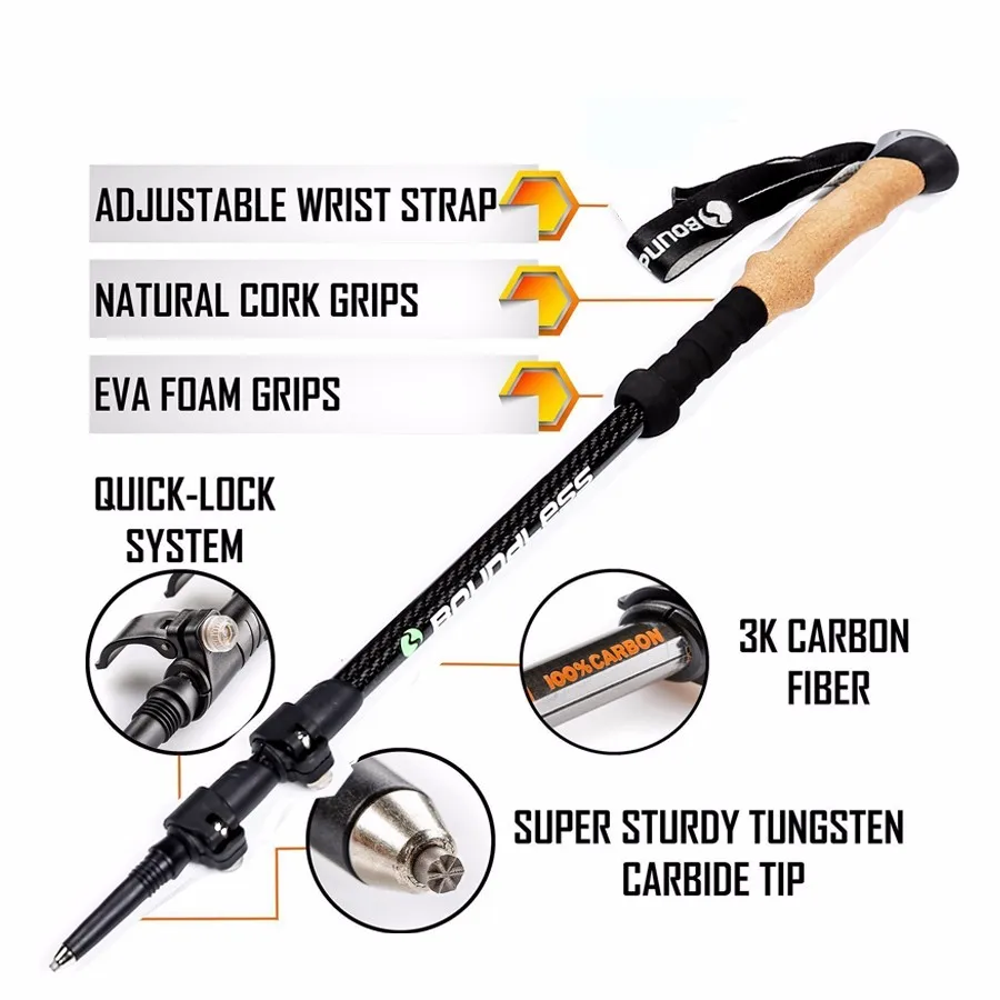trekking pole fishing rod