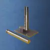 plastic sew-through flange button impact resistance test