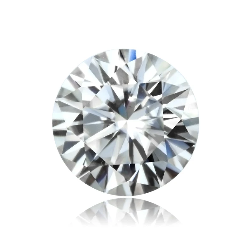 

6.5mm 1 carat synthetic White D color Round Diamond Cut Loose Moissanite