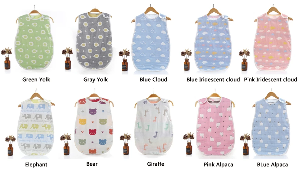 Baby Sleeping Summer Bag Infant 100cotton Sleeping Bags Buy Baby