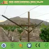 1307mm 1473mm No Paint Black Vineyard Open Gable Trellis System Post