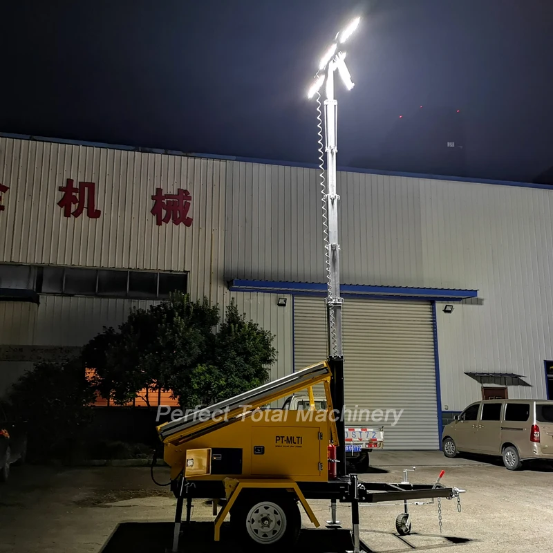 1200W solar lights tower 6