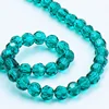 Faceted crystal glass beads, crystal glass balls for decoration