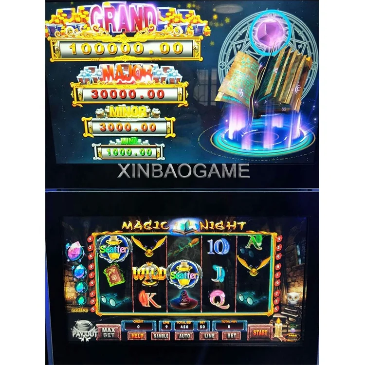 

High Profit Casino Gambling Game Magic night Slot Game Software For Sale, Picture