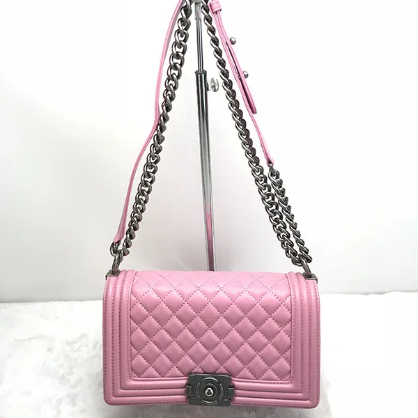MOQ 1 PCS Hot sale Genuine sheep leather designer hand bag ladies 2019 , designer handbags famous brands