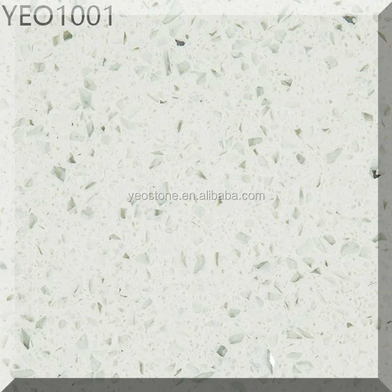 
Diamond White Quartz Tiles Quartz Stone Slab 