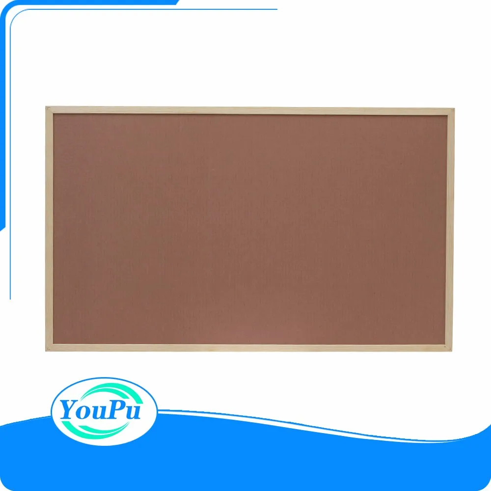 
cork pin board bulletin board with wooden frame 