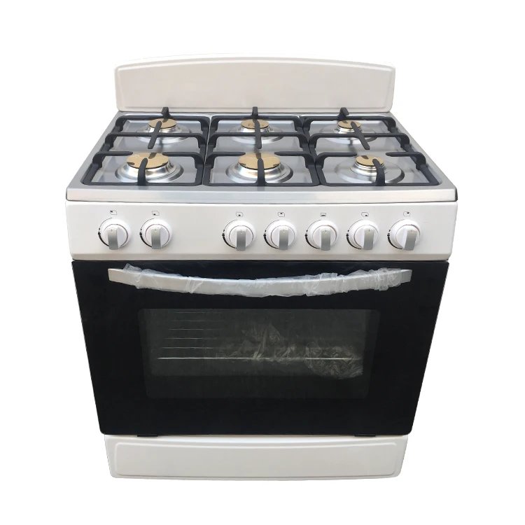 Multifunction Low Cost Restaurant 6 Burners Gas Cooker With Gas