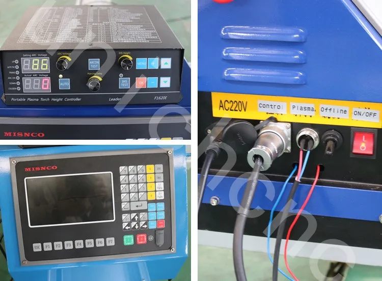 Portable stainless steel metal plasma cutting machine
