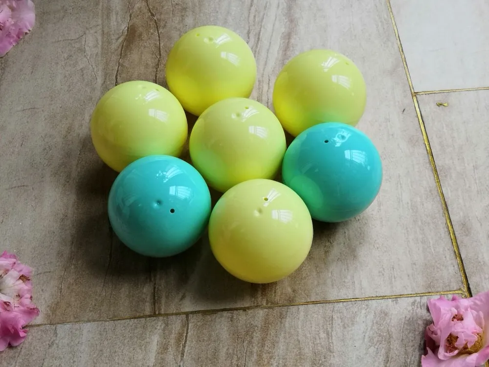 Blue Color 60mm Empty Plastic Ball Screw Opened Capsule Toy Ball For Vending Machine Buy Clear