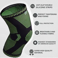 

Compression Knee Sleeve Best Knee Brace for Meniscus Tear, Arthritis, Quick Recovery etc. Knee Support For Running,