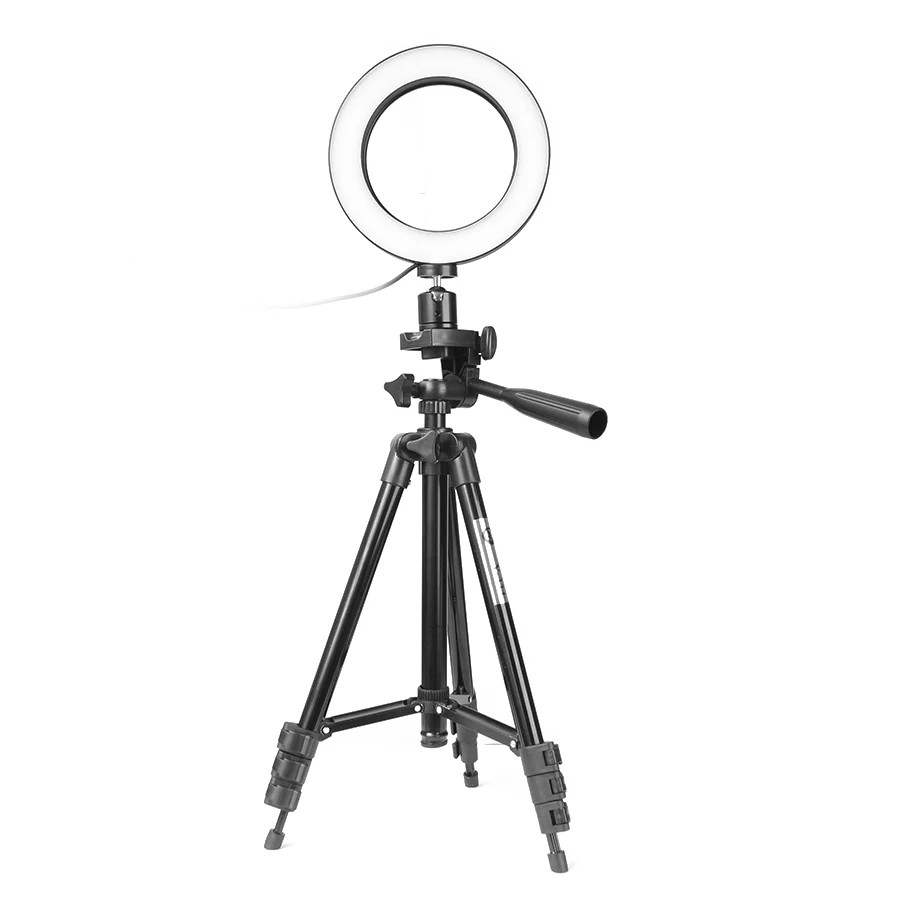 

6Selfie LED Ring Light with tripod Stand & Phone Holder for Live Stream/Makeup Video / YouTube /TIKTOK 3-Light Mode 10-Level, N/a